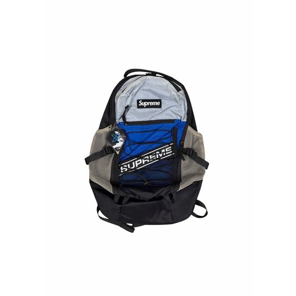 Supreme Other - Supreme FW23 3D Logo Backpack Blue Box Logo Authentic NEW